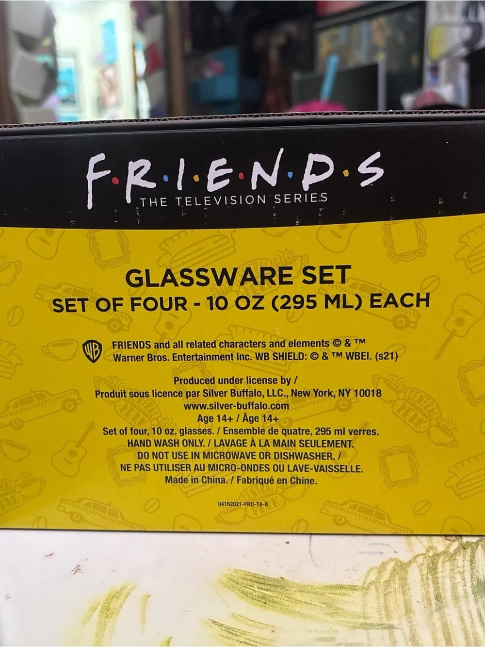FRIENDS Glassware Set with original Packaging